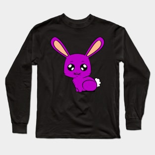 Sweet purple rabbit Long Sleeve T-Shirt